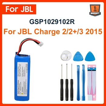 Original GSP1029102R 6000mAh pakaitinė baterija JBL įkrovimui 2 plius įkrovimas 2+ įkrovimas 3 2015 P763098 versija