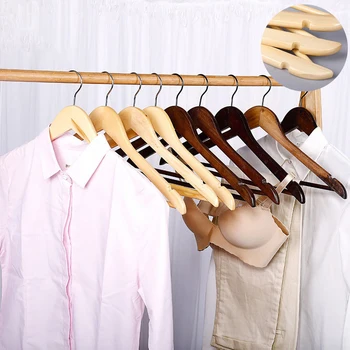 Pakabos pakabos drabužiams Cothes Hanger suaugusiųjų pakabos drabužių parduotuvė Retro drabužių palaikymas Viešbutis Anti-Slydimo pakaba