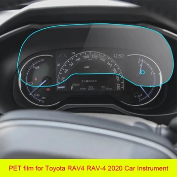 PET plėvelės ekrano apsauga, skirta Toyota RAV4 RAV-4 2020 automobilio prietaisų skydelio apsauga prietaisų skydelio centro valdymas jutiklinis ekranas
