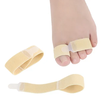 Plaktuko pirštų tiesintuvas Pirštų įtvarai, pagalvėlės, tvarsčiai kreiviems ir persidengiantiems kojų pirštams koreguoti Apsauginis pėdų priežiūros įrankis