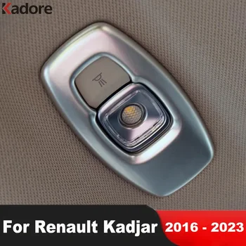 Renault Kadjar interjero aksesuarai 2016-2018 2019 2020 2021 2022 2023 Matinio automobilio galinio stogo skaitymo lemputės dangčio apdaila