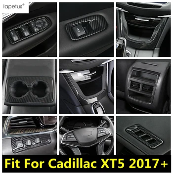 skirta Cadillac XT5 2017 - 2022 pavarų perjungimo pavarų skydelis / langų pakėlimas / vandens puodelis / priekinis žibintas / galinė dėžutė Oro ventiliacijos dangtelio apdailos priedai