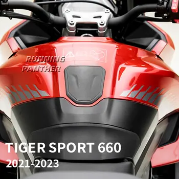 skirta TIGER SPORT 660 Tiger Sport 660 2021 2022 2023 Motociklų bako trinkelės viršutinis spaustukas viršutinis priekinis galas lipdukai su logotipu