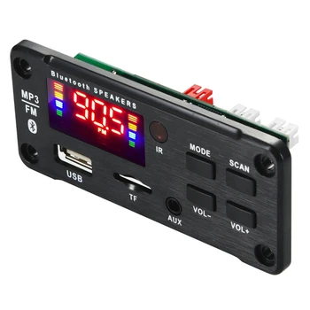Stiprintuvas 25Wx2 12V Mp3 dekoderio plokštės garso modulis Bluetooth 5.0 belaidis muzika Automobilinis mp3 grotuvas su Bluetooth