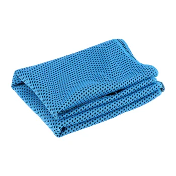 Treniruokite rankšluostį sporto salės mankštai Vėsinantys rankšluosčiai Joga Mėlynas fitnesas Mikropluošto veidas
