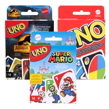 UNO FLIP Super Mario kalėdinių atvirukų stalo žaidimas Žaisti Suaugusio vaiko gimtadienio dovanų žaislai Multiplayer Casual Party stalo žaidimas Pokeris