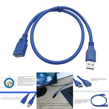 USB 3.0 prailginimo kabelis, A tipo vyriško ir A tipo moteriško adapterio kabelis žaidimų konsolėms, , Oculus VR