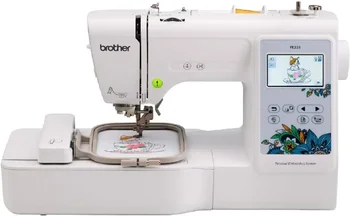 Vasaros nuolaida 50%Brother PE535 siuvinėjimo mašina, 80 įmontuotų dizainų