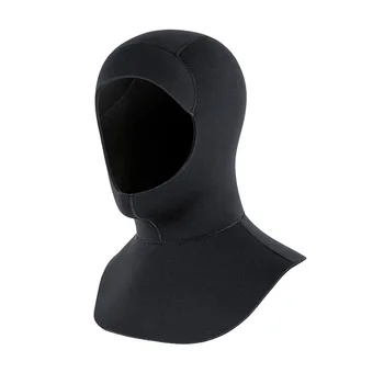 Wetsuit Hood 3mm terminis neopreno nardymo gaubtas Wetsuit kepurės dangtelis su srauto anga 3mm neopreno šlapio kostiumo kojinės / gaubtas / pirštinės