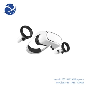 YYHC 6DoF virtualios realybės ausinės viskas viename 3D VR akiniai su 5,5 colio ekranu 90 Hz atnaujinimo dažnis