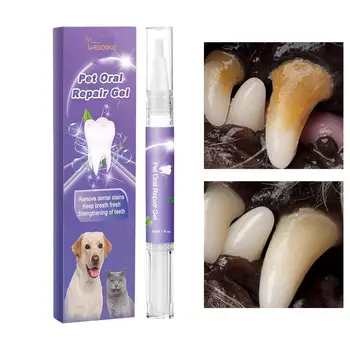 Šunų dantų valymo gelis Burnos priežiūra Pašalinkite dantų dėmes Išlaikykite gaivų kvapą Naminių gyvūnėlių dantų priežiūros sprendimas Dantų valiklis šunims Katės